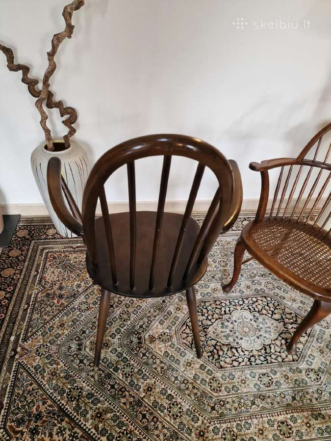 Vintažinės Mid century bukmedžio kėdės - nuotraukos Nr. 5