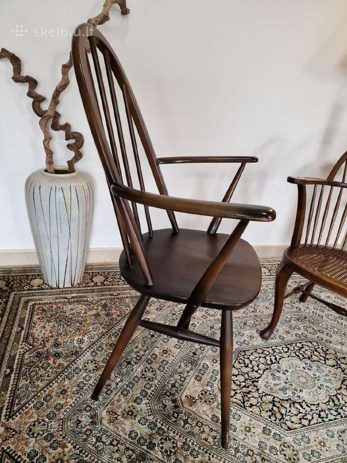 Vintažinės Mid century bukmedžio kėdės - nuotraukos Nr. 7
