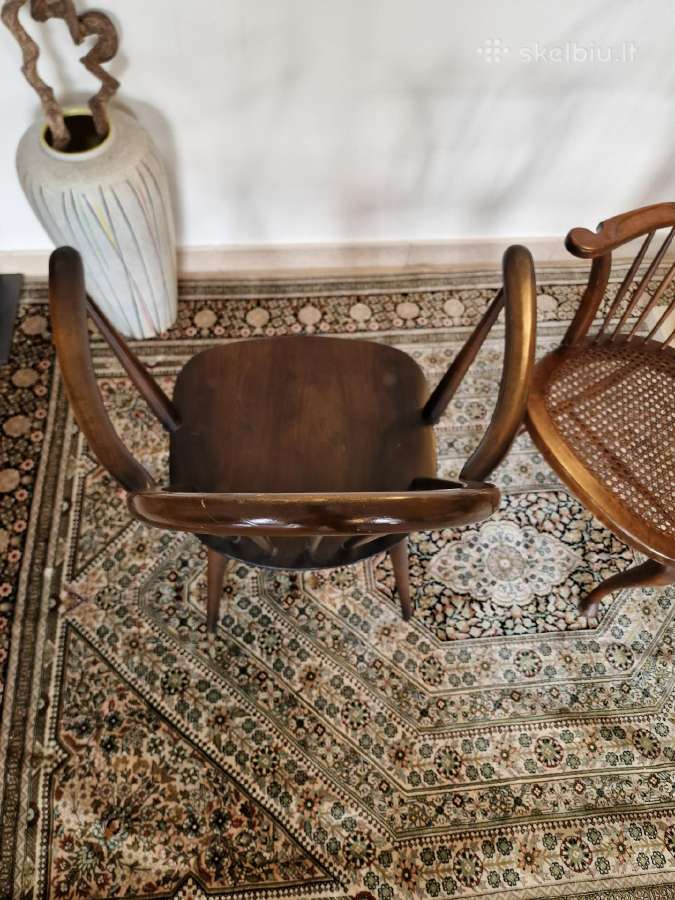 Vintažinės Mid century bukmedžio kėdės - nuotraukos Nr. 8
