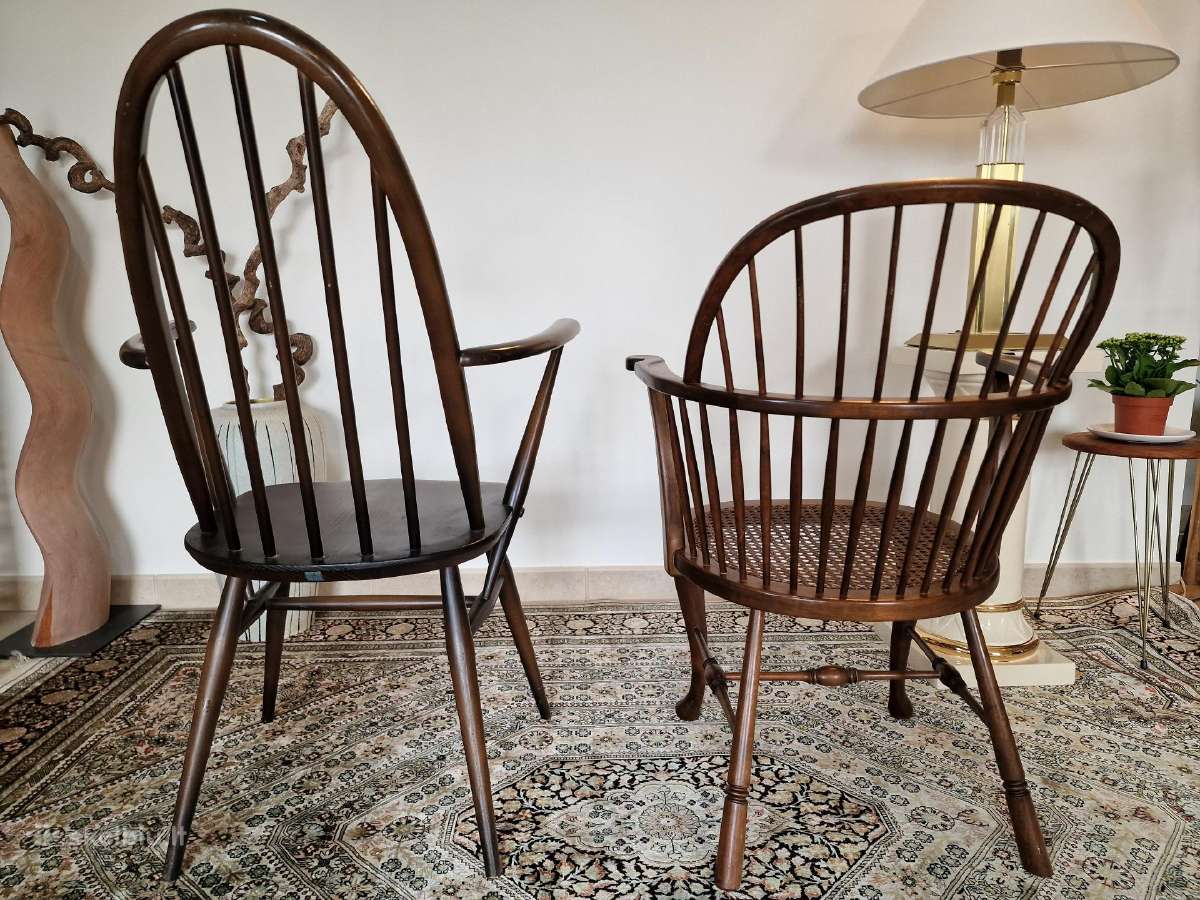 Vintažinės Mid century bukmedžio kėdės - nuotraukos Nr. 12