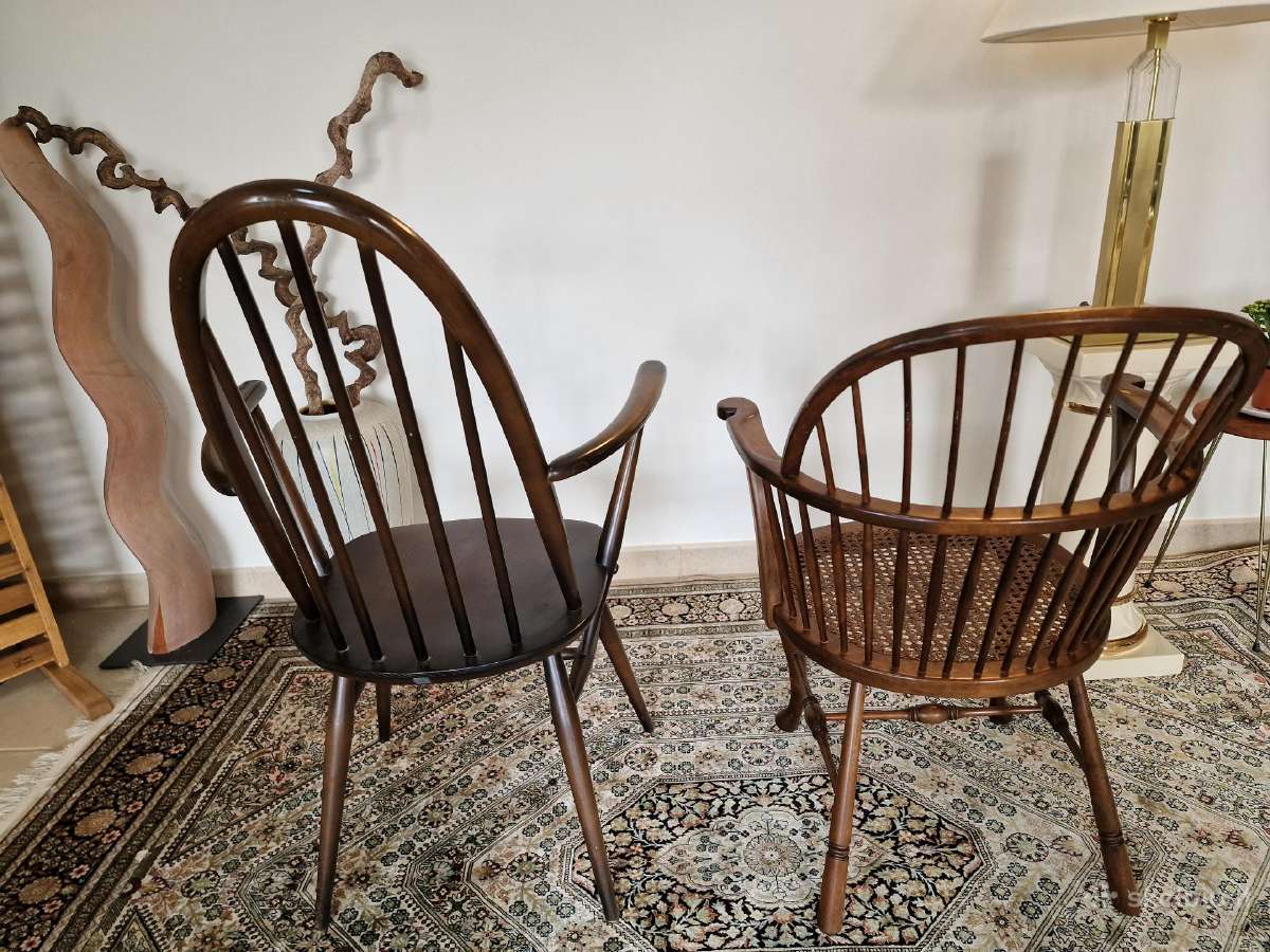 Vintažinės Mid century bukmedžio kėdės - nuotraukos Nr. 13