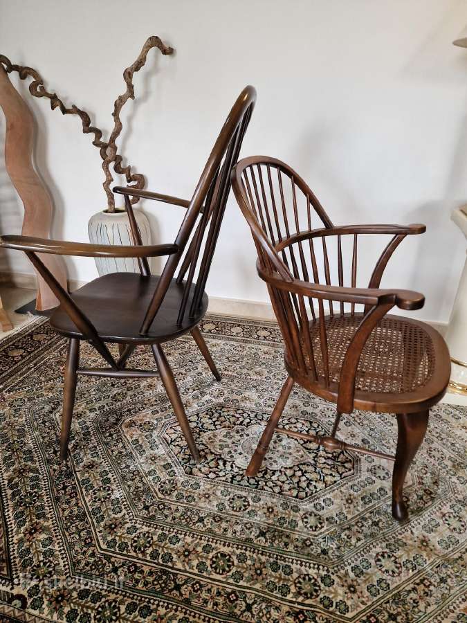 Vintažinės Mid century bukmedžio kėdės - nuotraukos Nr. 17