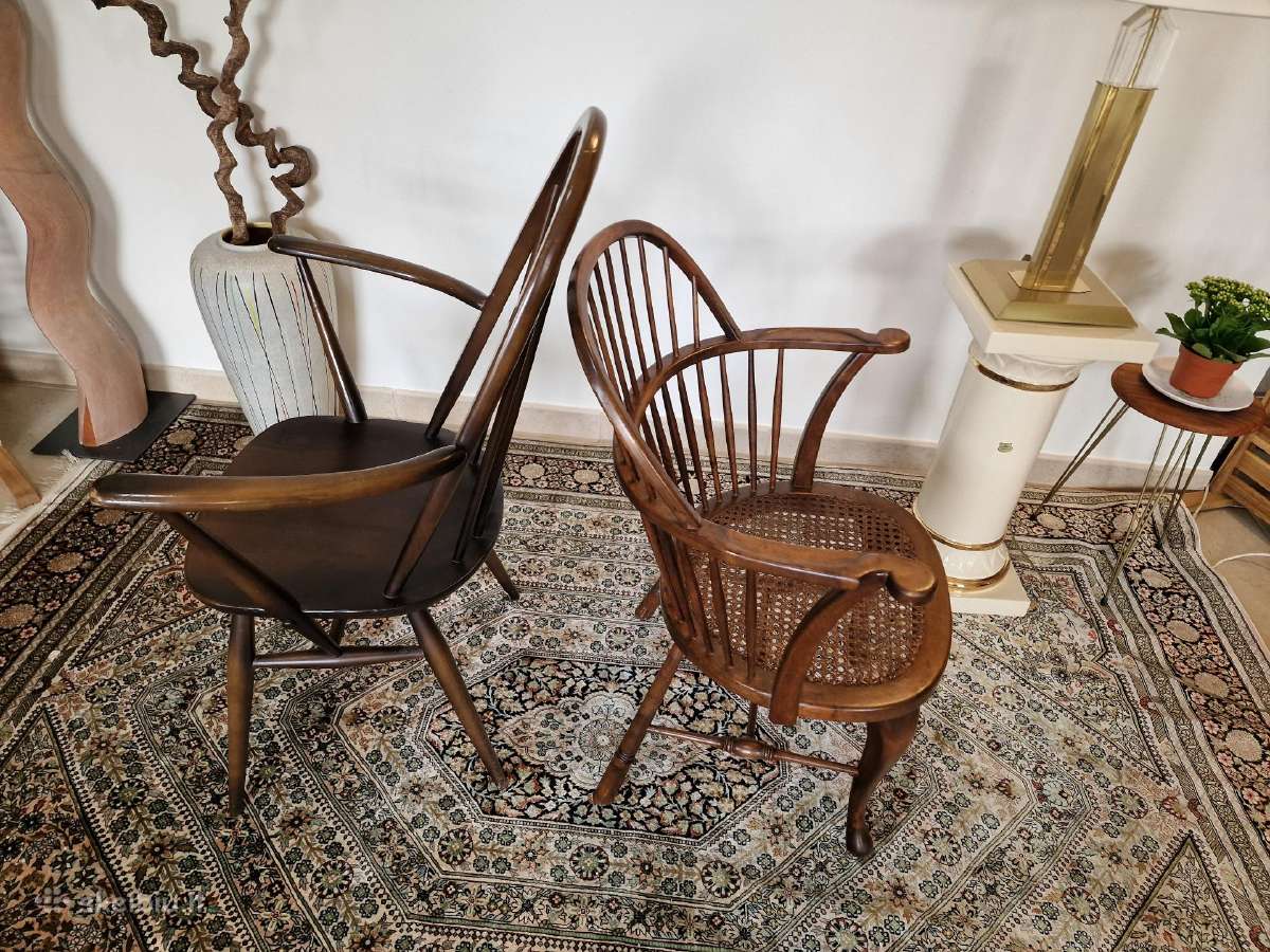 Vintažinės Mid century bukmedžio kėdės - nuotraukos Nr. 18