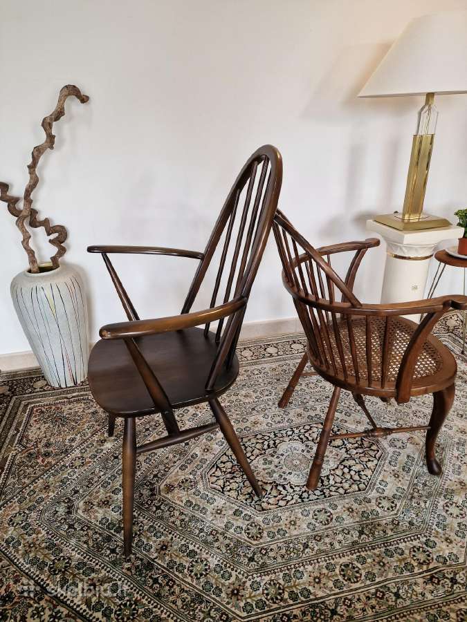 Vintažinės Mid century bukmedžio kėdės - nuotraukos Nr. 19