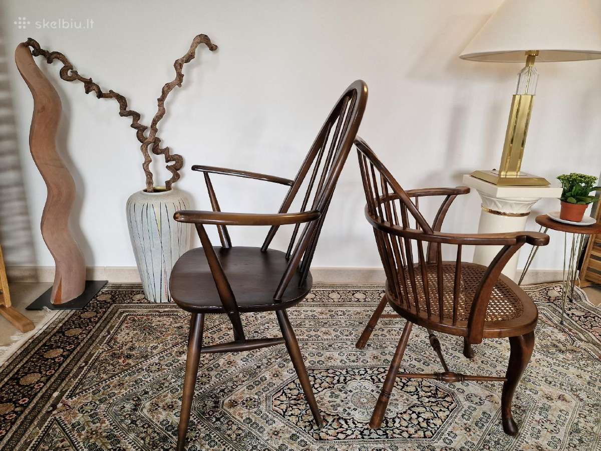 Vintažinės Mid century bukmedžio kėdės - nuotraukos Nr. 20