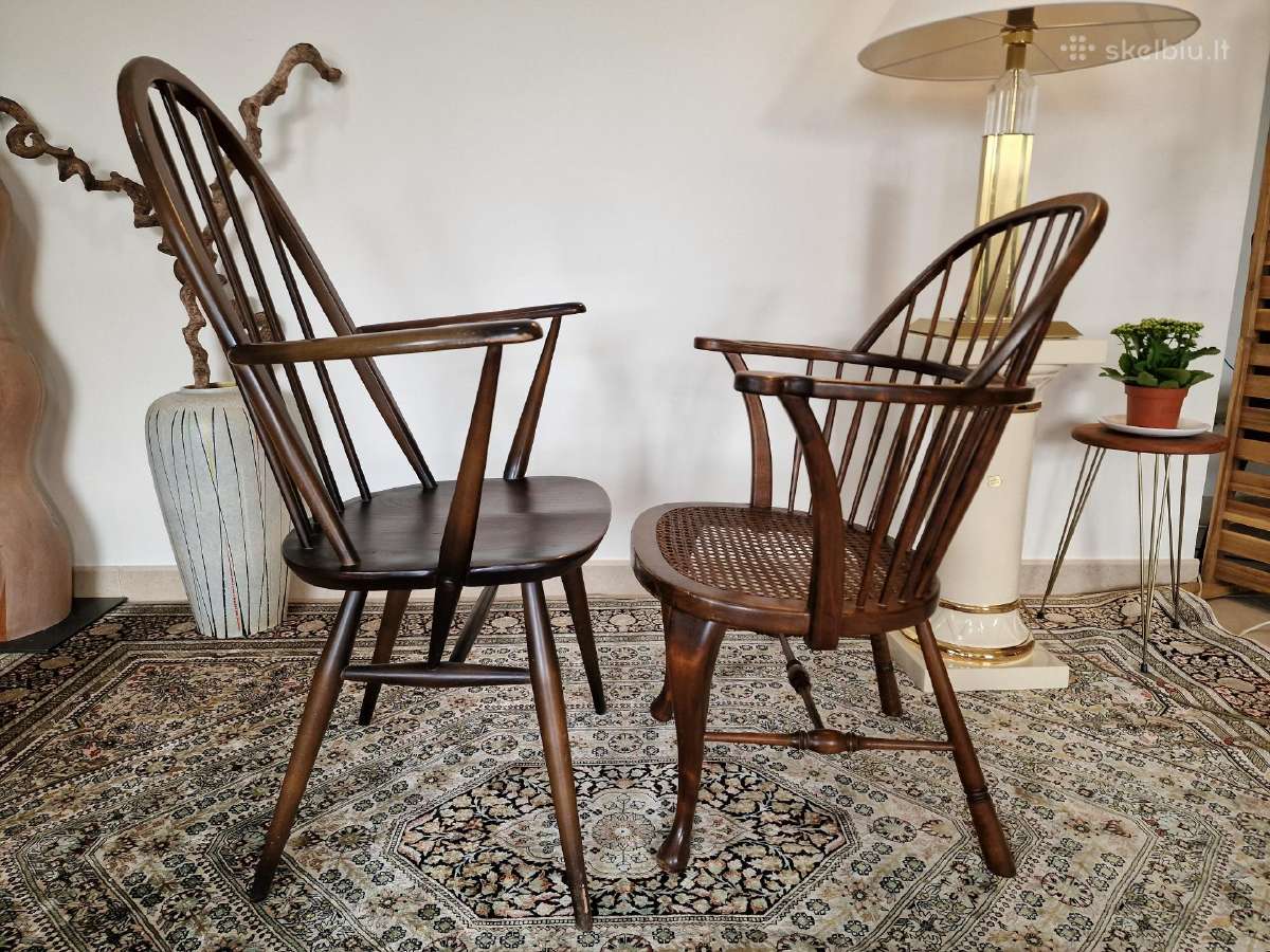Vintažinės Mid century bukmedžio kėdės - nuotraukos Nr. 21