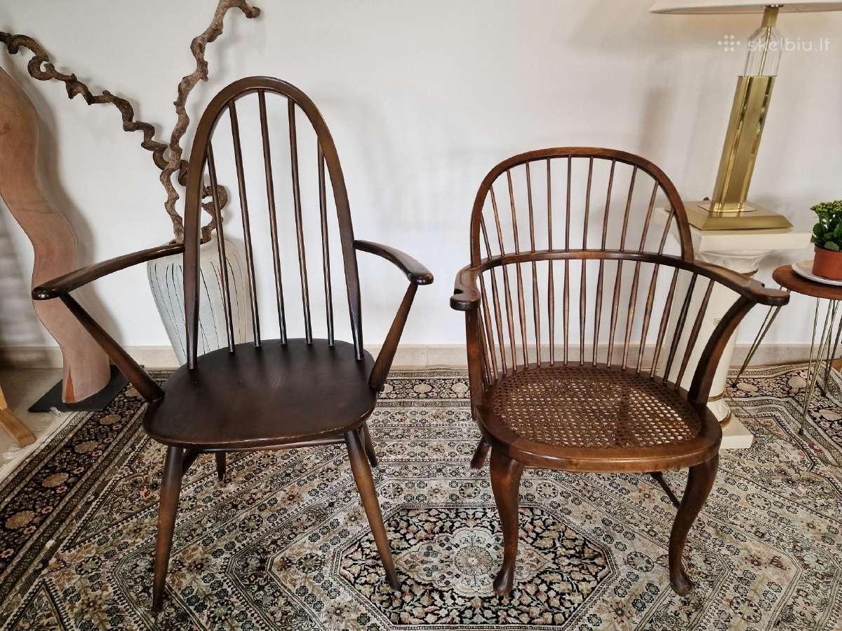 Vintažinės Mid century bukmedžio kėdės - nuotraukos Nr. 24