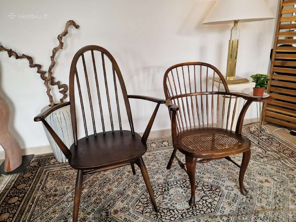Vintažinės Mid century bukmedžio kėdės - nuotraukos Nr. 25