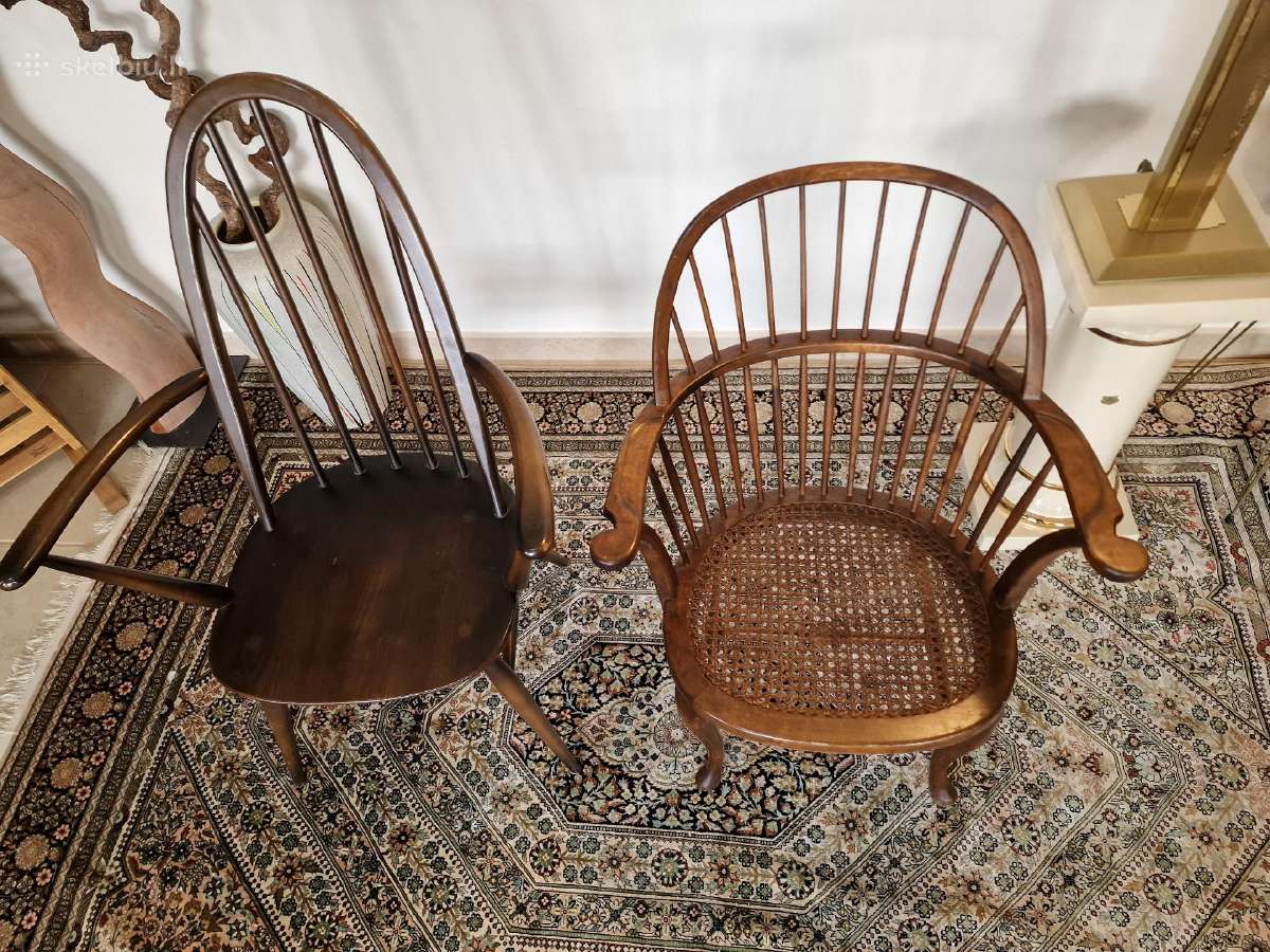 Vintažinės Mid century bukmedžio kėdės - nuotraukos Nr. 28