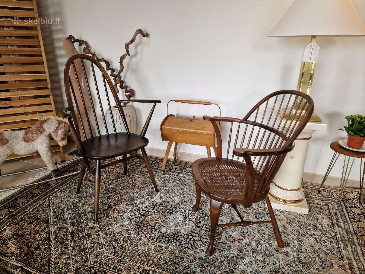 Vintažinės Mid century bukmedžio kėdės - nuotraukos Nr. 37