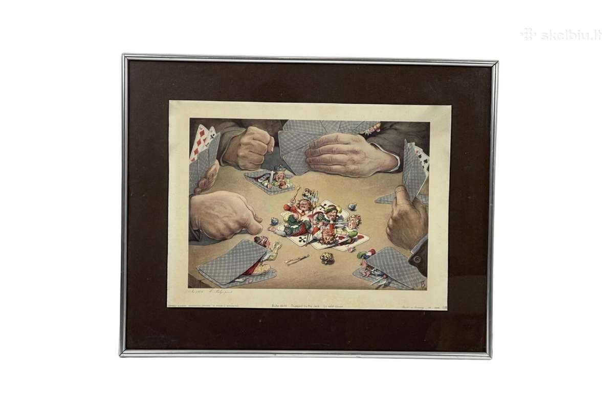 Reprodukcija, Vokietija, 50.8x40.8 см kaina 20 eur