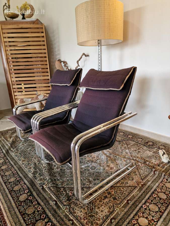 Vintažiniai Mid Century Bauhaus st.foteliai