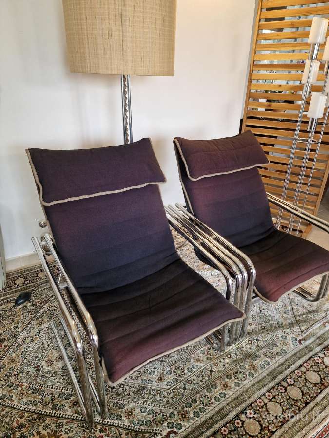 Vintažiniai Mid Century Bauhaus st.foteliai - nuotraukos Nr. 4