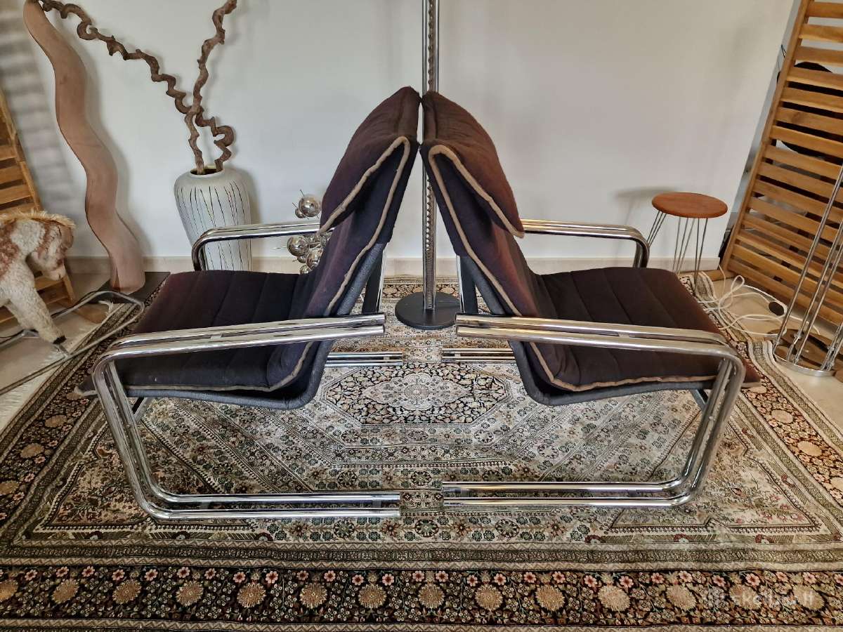 Vintažiniai Mid Century Bauhaus st.foteliai - nuotraukos Nr. 11