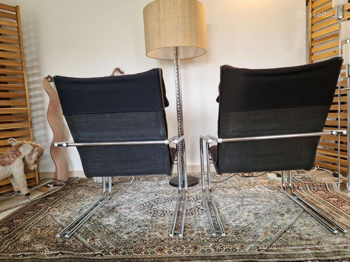 Vintažiniai Mid Century Bauhaus st.foteliai - nuotraukos Nr. 13