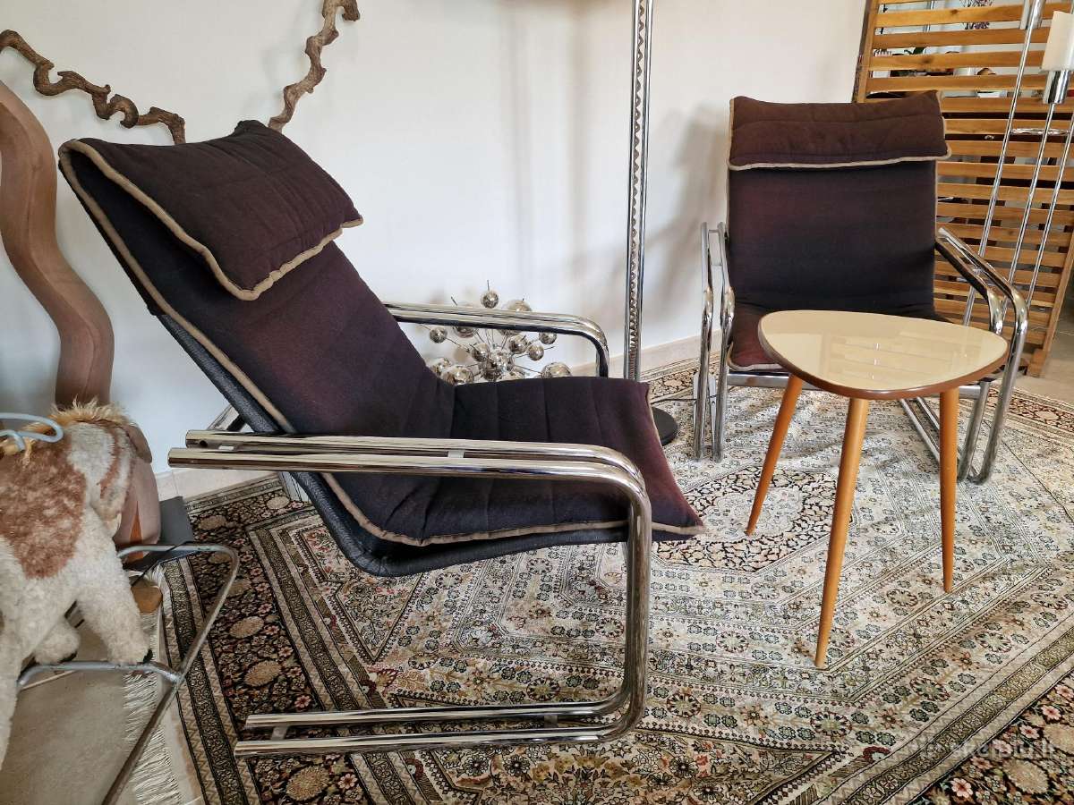 Vintažiniai Mid Century Bauhaus st.foteliai - nuotraukos Nr. 19