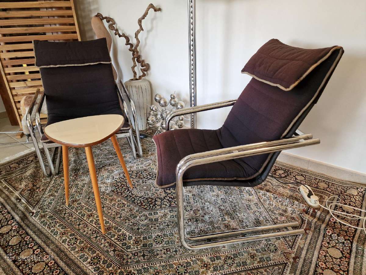 Vintažiniai Mid Century Bauhaus st.foteliai - nuotraukos Nr. 20
