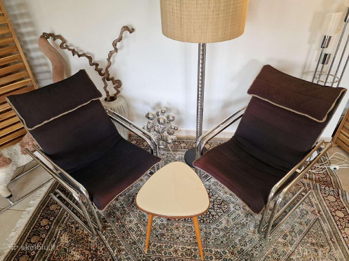 Vintažiniai Mid Century Bauhaus st.foteliai - nuotraukos Nr. 28