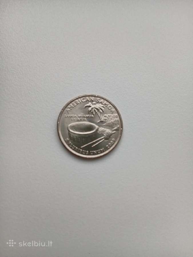 JAV 2009 P Kvoteris American Samoa Unc