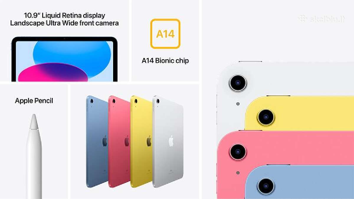 iPad 11" (A16) Wi-fi 128gb (2025) naujas - nuotraukos Nr. 3