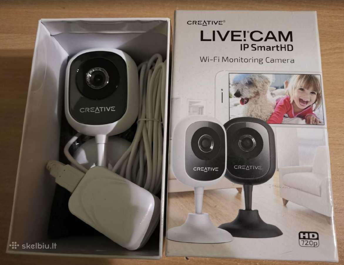 Tinklo WiFi kamera Creative Ip Smart HD - nuotraukos Nr. 2