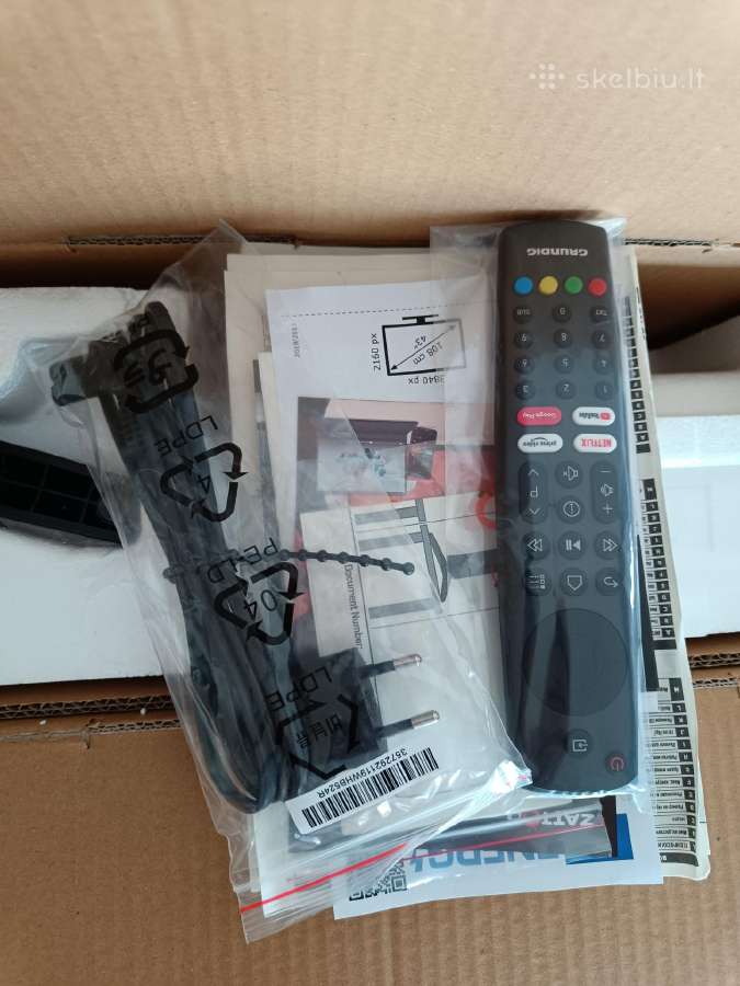 Televizorius Grundig 43'/108cm - nuotraukos Nr. 3
