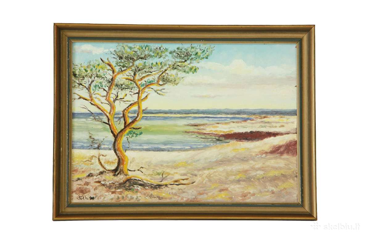 Kartonas, aliejus, 28x37.5 см kaina 20 eurų