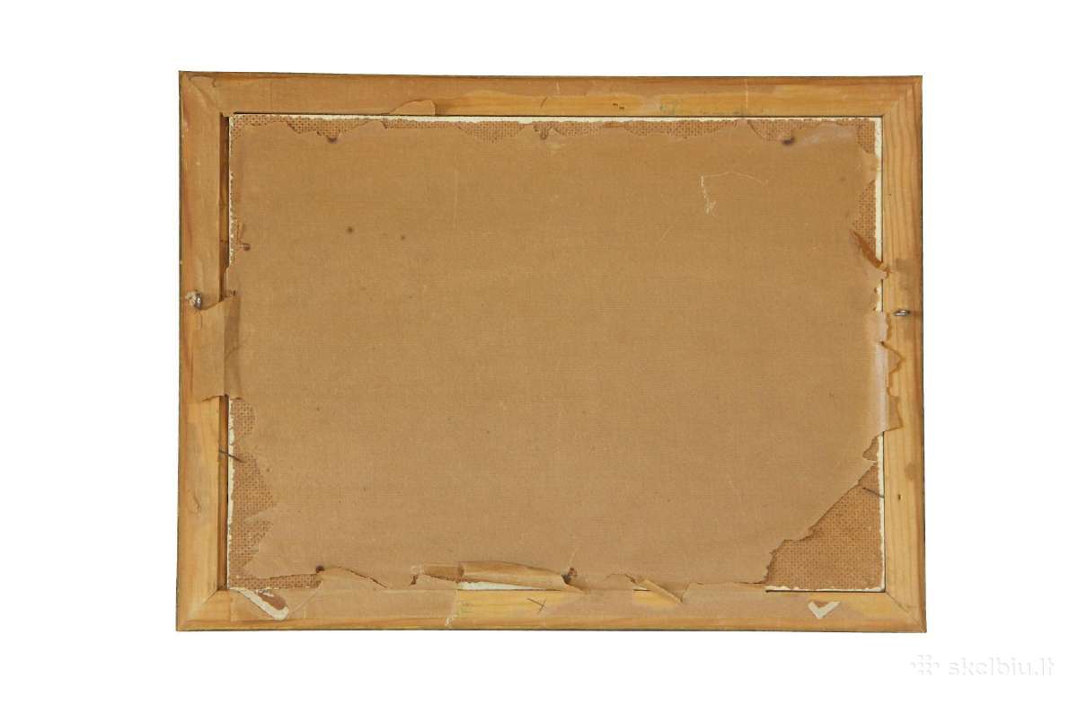 Kartonas, aliejus, 28x37.5 см kaina 20 eurų - nuotraukos Nr. 3