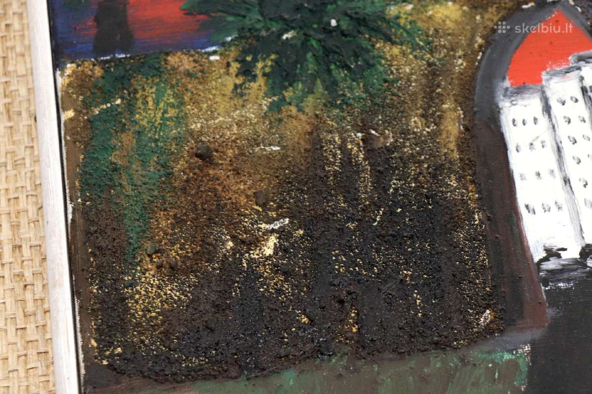 Drobė, aliejus), 47.6x55.5 см kaina 25 eurai - nuotraukos Nr. 6