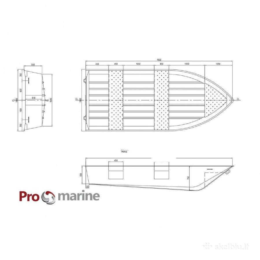 Aliuminio valtis Promarine - nuotraukos Nr. 19