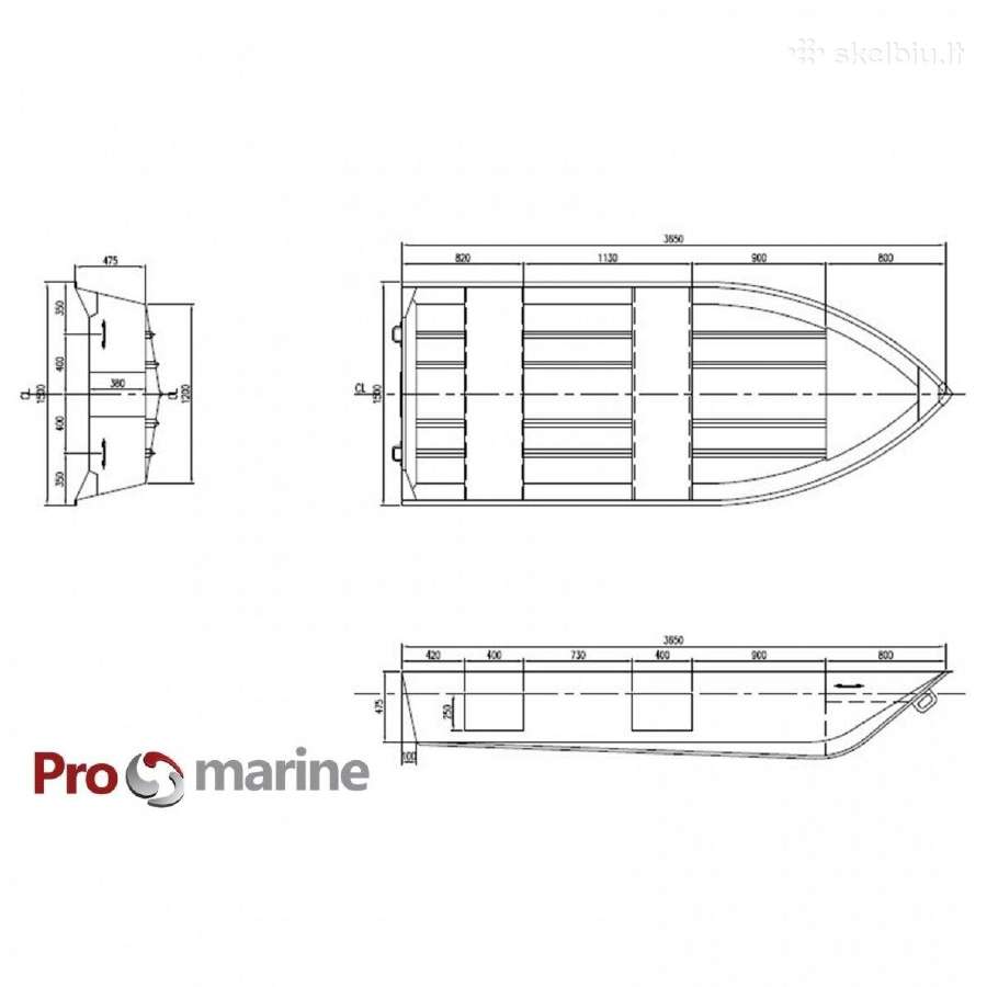 Aliuminio valtis Promarine - nuotraukos Nr. 23