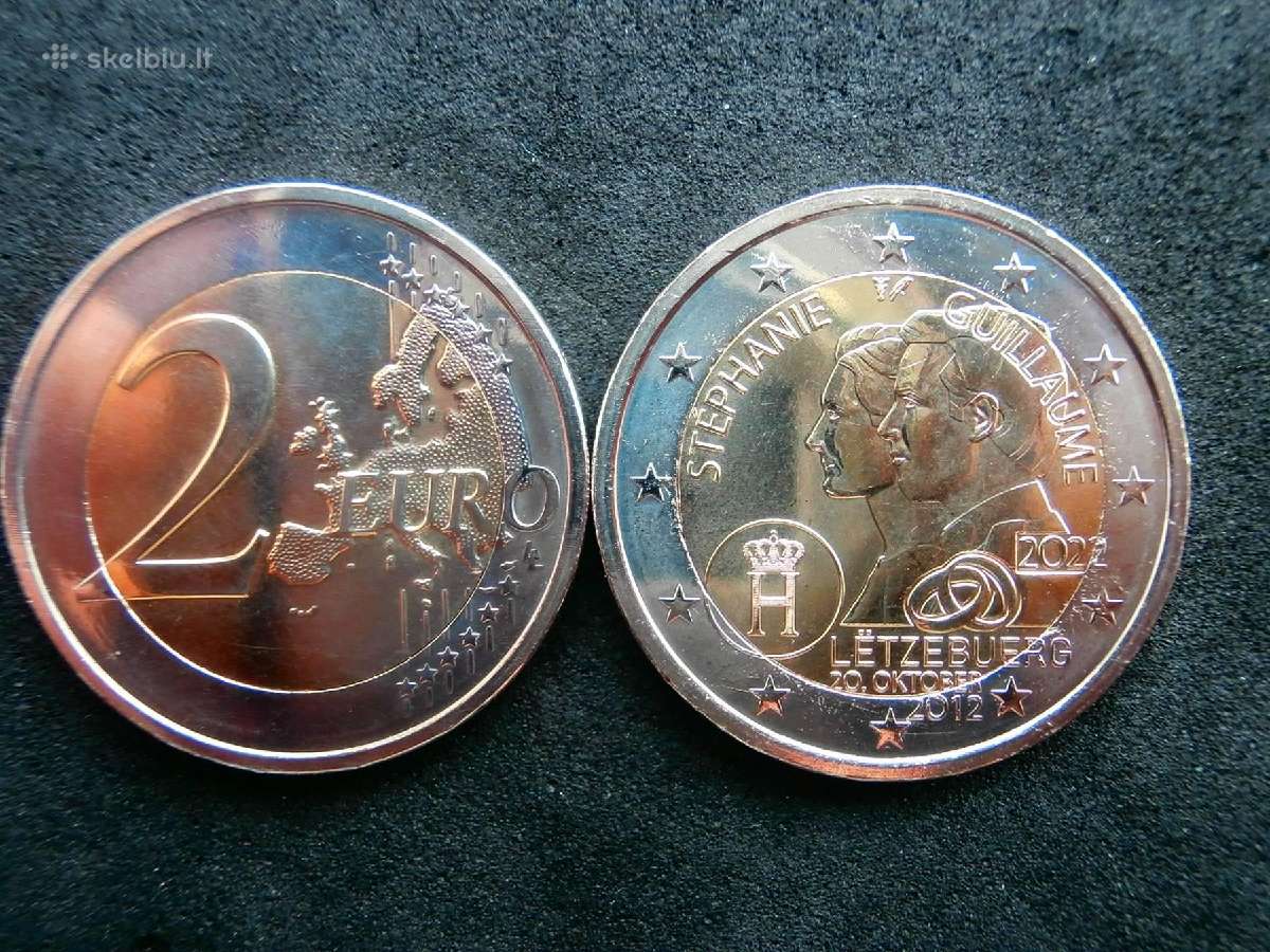 Liuksemburgo Euro monetos - nuotraukos Nr. 8