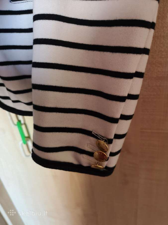 Marine scandinavian sportswear dryžuotas švarkelis - nuotraukos Nr. 4
