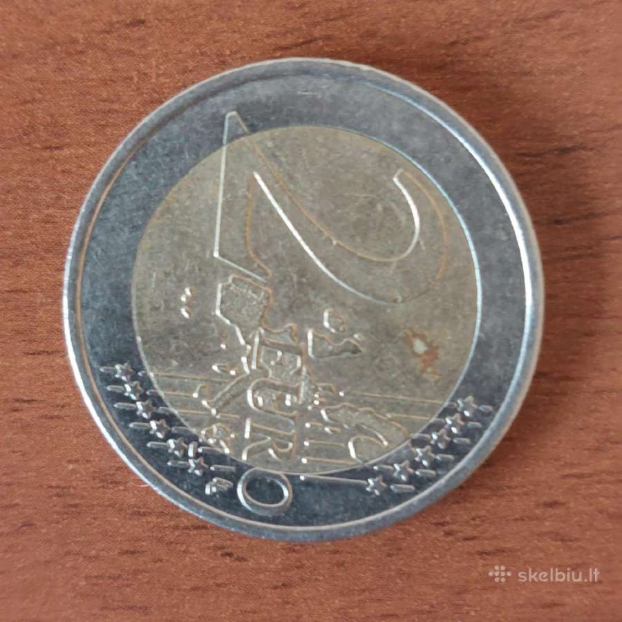2 Euro 2002 Greece ( with letter S ) .Rare - nuotraukos Nr. 4