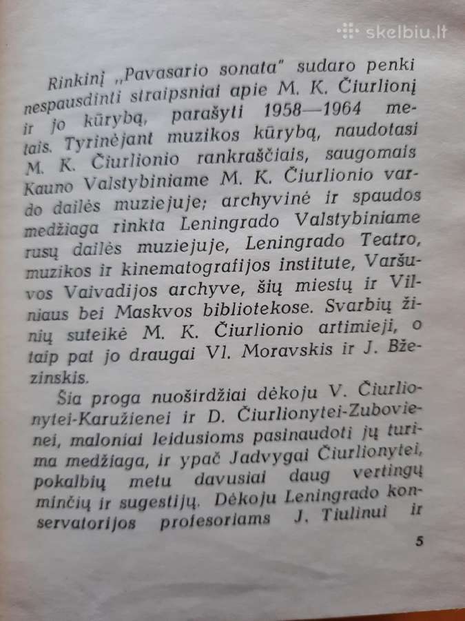 Pavasario sonata.v. Landsbergis - nuotraukos Nr. 3