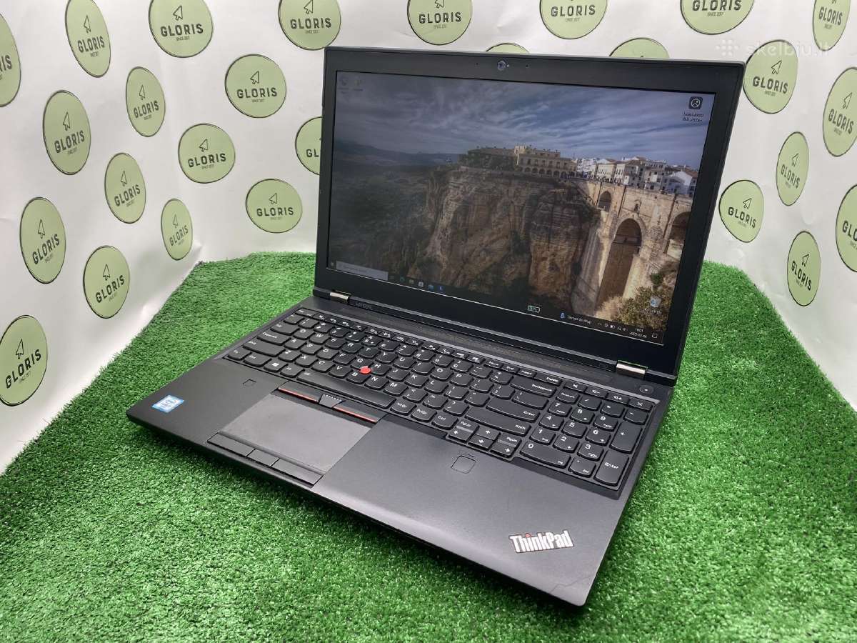 Lenovo Thinkpad P50 i7-6700hq 16ram 256ssd #1-103 - nuotraukos Nr. 3