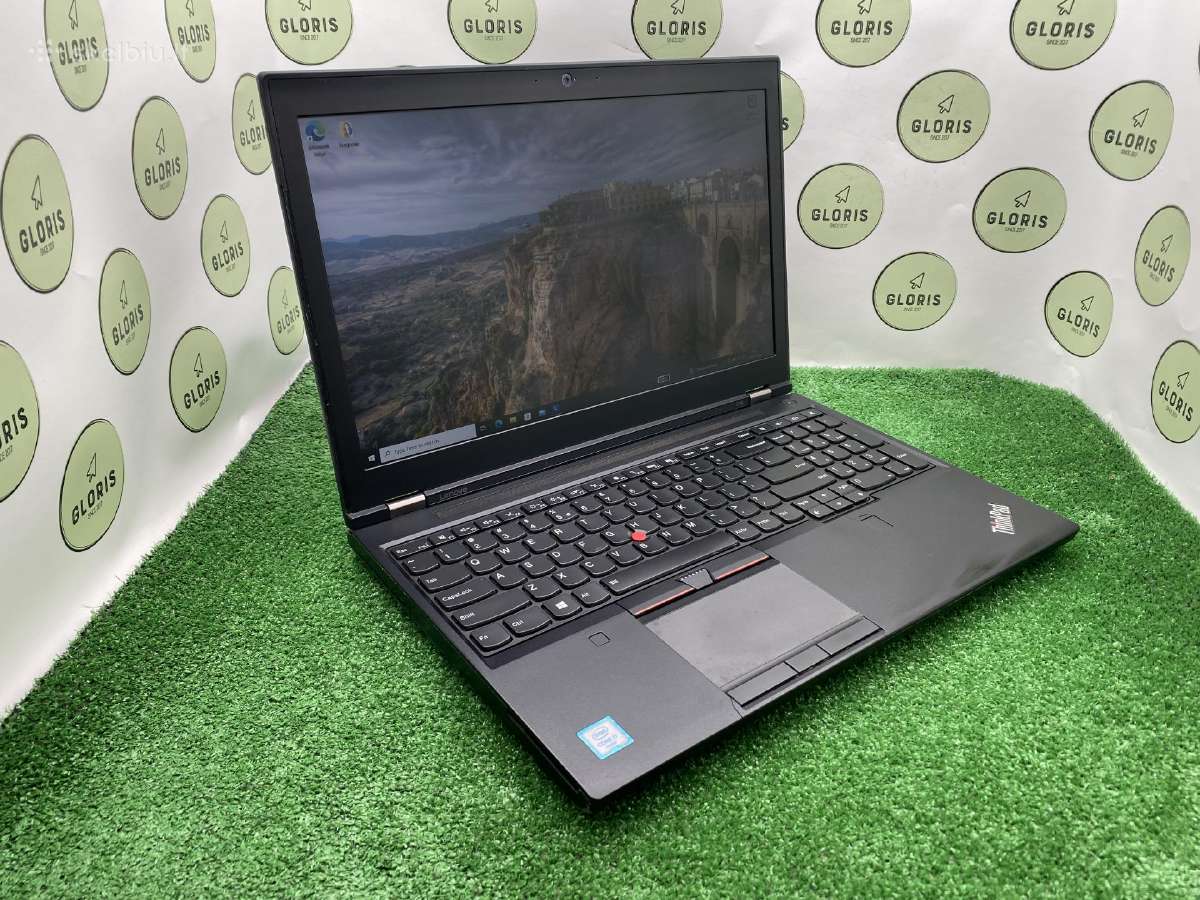 Lenovo Thinkpad P50 i7-6700hq 16ram 256ssd #1-103 - nuotraukos Nr. 2