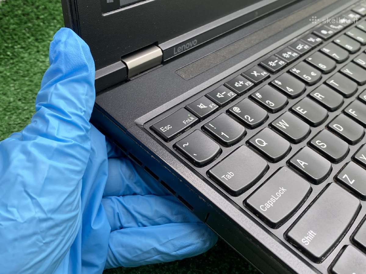 Lenovo Thinkpad P50 i7-6700hq 16ram 256ssd #1-103 - nuotraukos Nr. 15