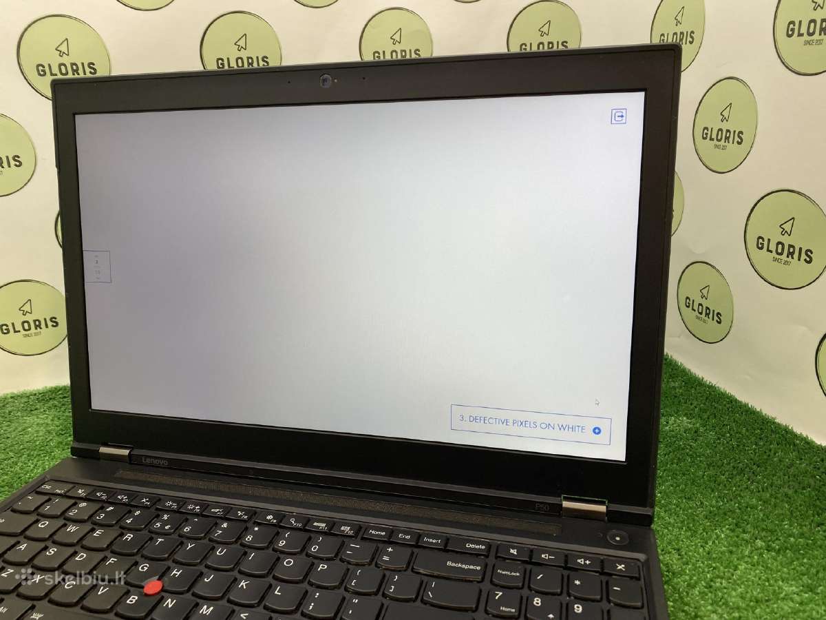 Lenovo Thinkpad P50 i7-6700hq 16ram 256ssd #1-103 - nuotraukos Nr. 7