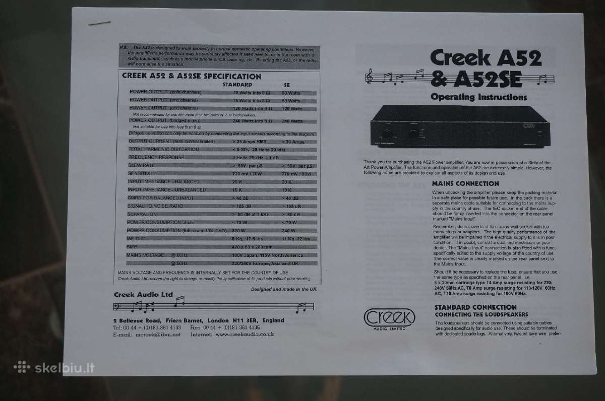 Creek A52se ir P42 - nuotraukos Nr. 3