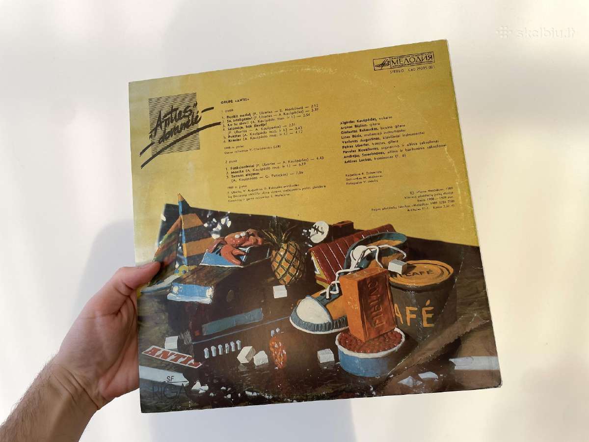 Antis - Anties Dovanėlė Lp vinilas - nuotraukos Nr. 3