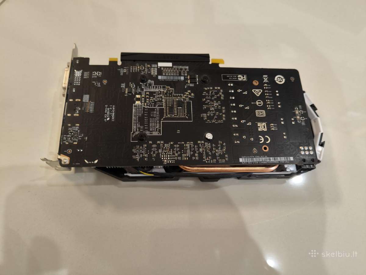 Vaizdo plokste Geforce Gtx1060 3gt - nuotraukos Nr. 2