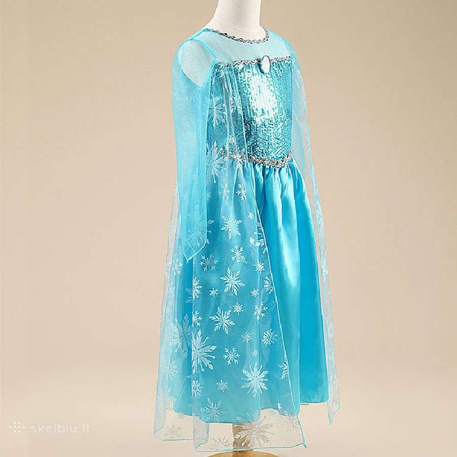 Nauja Frozen Elzos suknelė