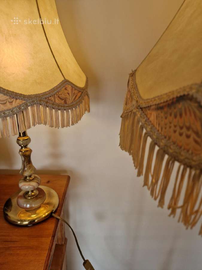 Vintažinis Mid Century toršero/stalo lempos kompl. - nuotraukos Nr. 4