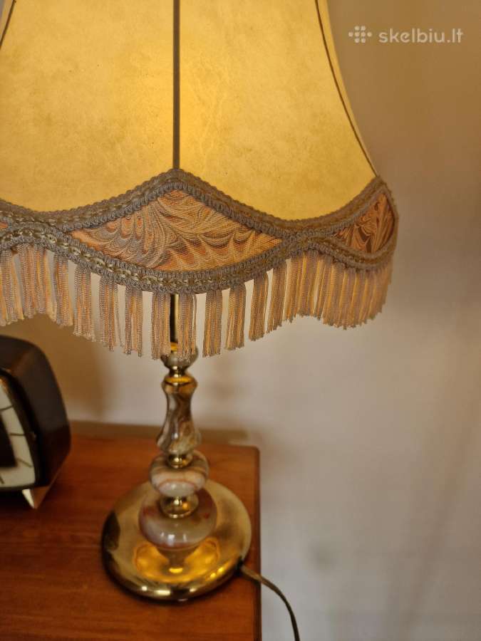 Vintažinis Mid Century toršero/stalo lempos kompl. - nuotraukos Nr. 6