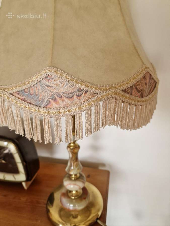Vintažinis Mid Century toršero/stalo lempos kompl. - nuotraukos Nr. 22