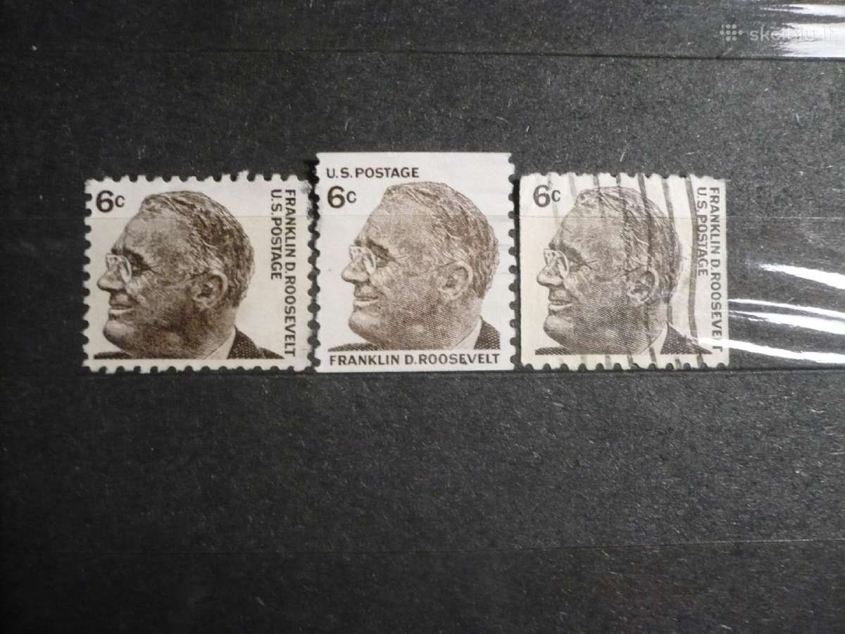 1966 Žymūs amerikiečiai – Rooseveltas