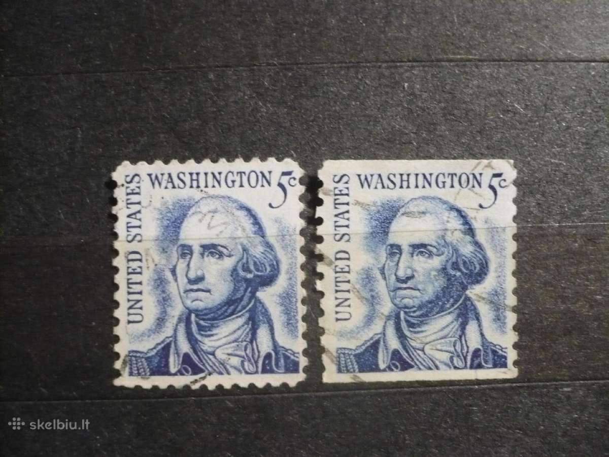 1966 Žymūs amerikiečiai – Džordžas Vašingtonas