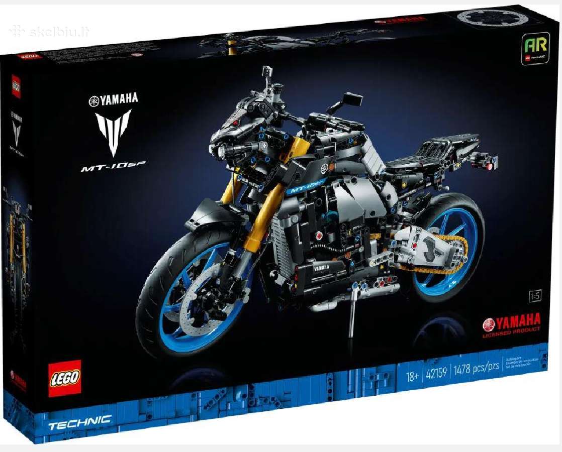 Lego Technic 42159 Yamaha Mt-10 Sp moto naujas