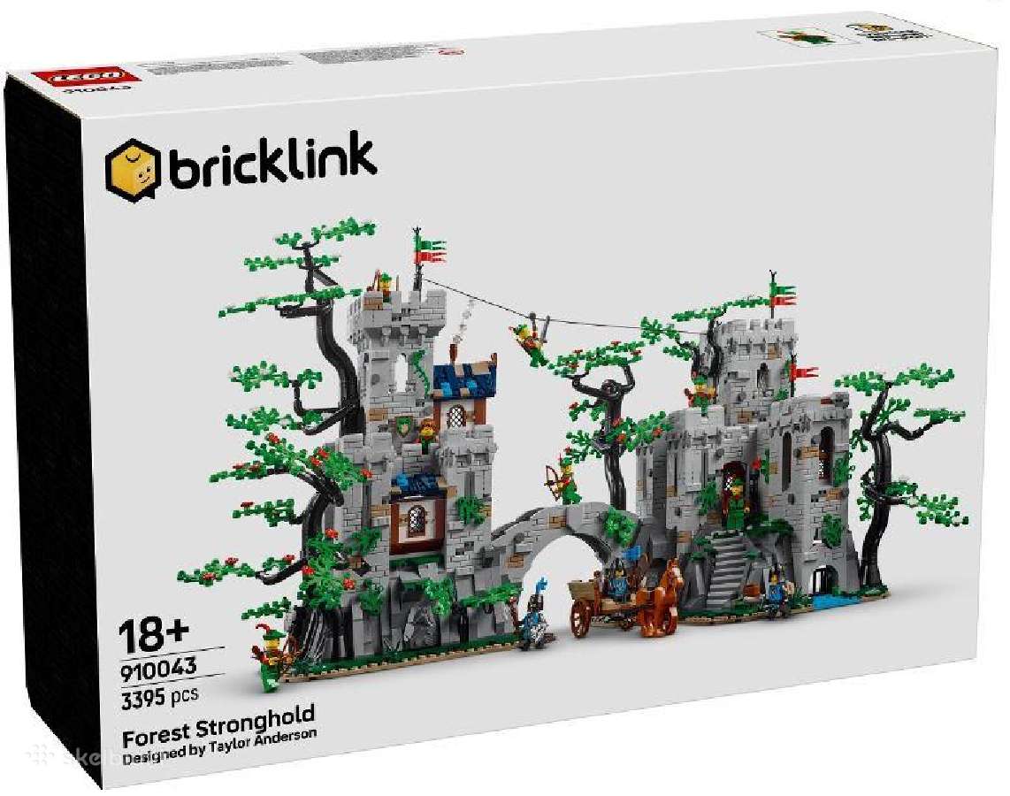 Lego Bricklink 910043 Forest stronghold naujas